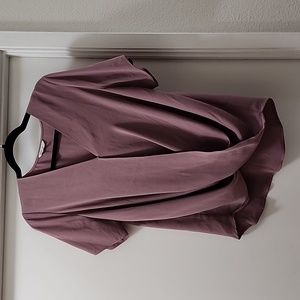 Naked Zebra Top Size Medium in Mauve.